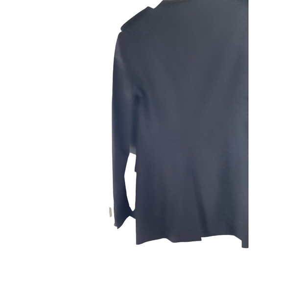 RAG & BONE NAVY WOOL BLEND BLAZER WITH SHOULDER DETAIL - Picture 5 of 11